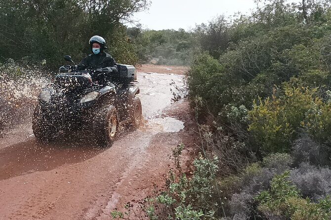 Albufeira 1.5 hour Off-Road Tour Quad Adventure Tour - Off-road tracks back to Albufeira: expect dust and uneven moments