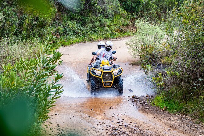 Albufeira 3-Hour Off-Road Quad Tour - On the trails: dirt tracks, dried riverbeds, and speed control