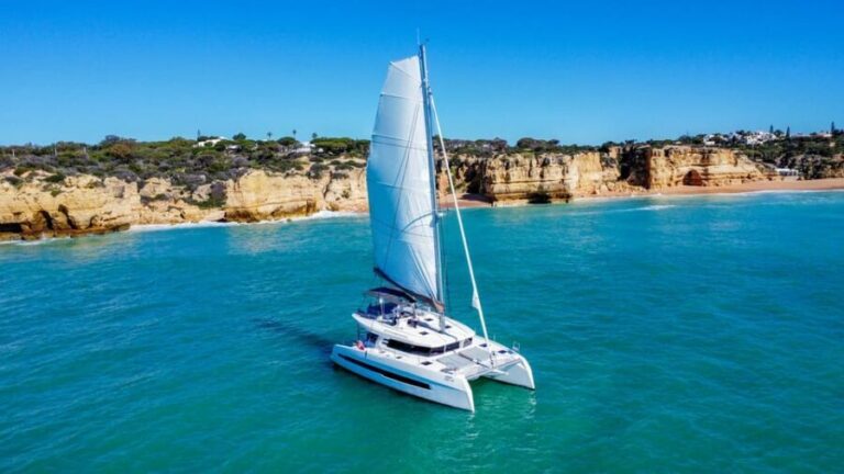 Albufeira: Algarve Half-Day Private Catamaran Charter - Benagil Caves and Marinha Beach: Why the Stops Feel Worth It