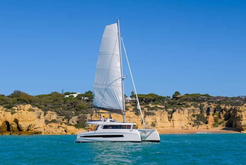 Albufeira: Algarve Sunset Sailing Experience - Albufeira Marina and the Unwind catamaran start