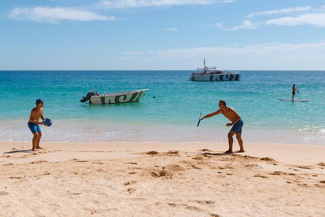 Albufeira Beach BBQ with Caves and Coastline Cruise with Open Bar - Lunch on the beach: what’s included and what to expect