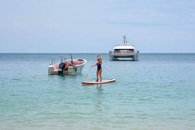 Albufeira Beach BBQ with Caves and Coastline Cruise with Open Bar - Watersports and beach games: fun time with real limits