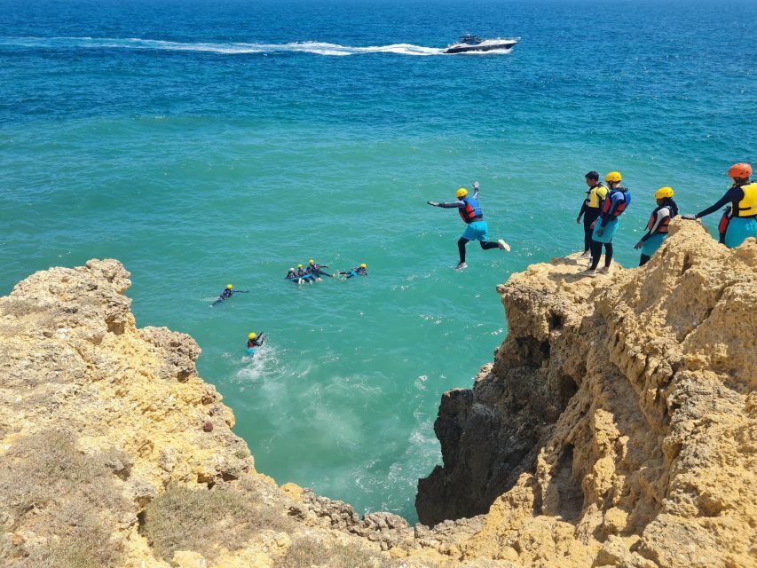 Albufeira: Guided Coasteering Tour with Cliff Jumping - The 2-Hour Flow: Walking the Coast, Climbing the Rocks, Jumping