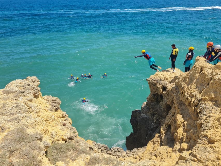 Albufeira: Guided Coasteering Tour with Cliff Jumping - Cave Swimming Meets Climbing: Testing Your Real Confidence