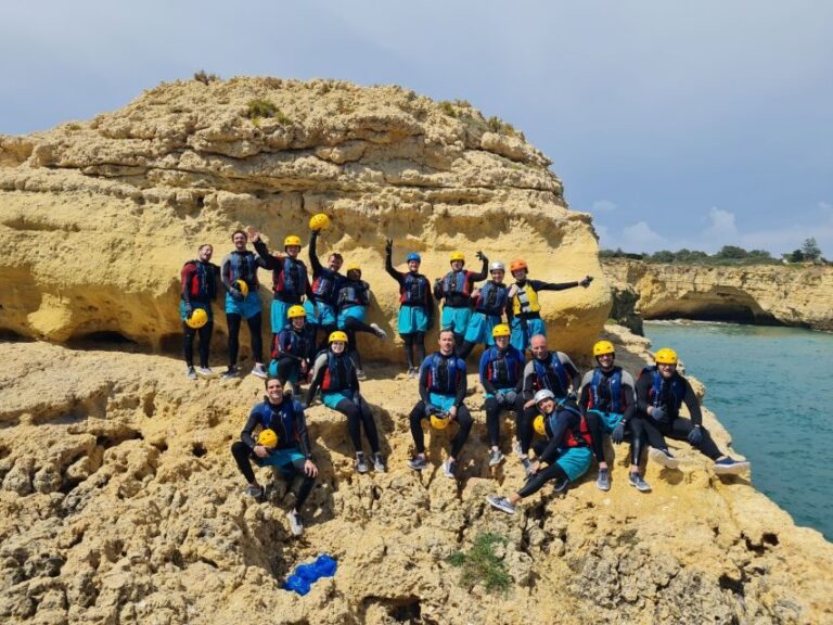 Albufeira: Guided Coasteering Tour with Cliff Jumping - Getting Ready at São Rafael Beach: Gear That Does the Heavy Lifting