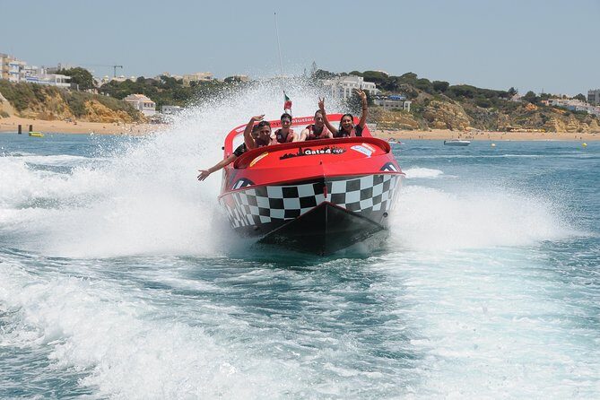 Algarve Jet Boat Tour from Albufeira - On The Water: Spins, Power Breaks, and Sea-Cave Sight Lines