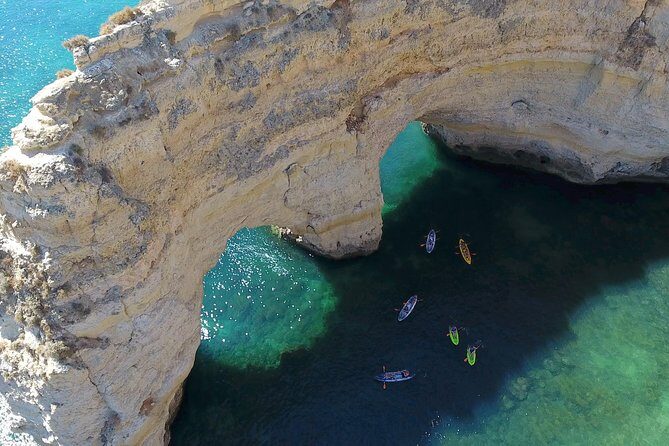Benagil Area Kayak - Onboard return: music and a bar you can actually use