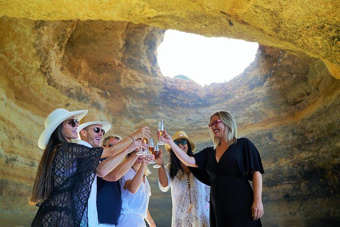 Benagil Cave Tour Sunseeker Portofino 53 5H - The 5-Hour Schedule from Vilamoura to Benagil Cave Cathedral