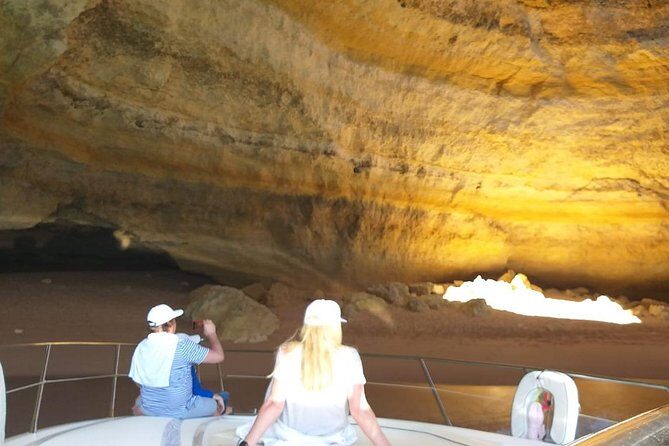 Benagil Cave Tour Sunseeker Portofino 53 5H - Praia da Falesia Stop: A Beach Stretch Before the Caves
