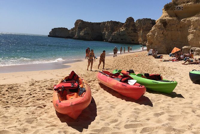 Benagil caves's kayak tour - Stop 3: Praia da Marinha (the payoff on land)