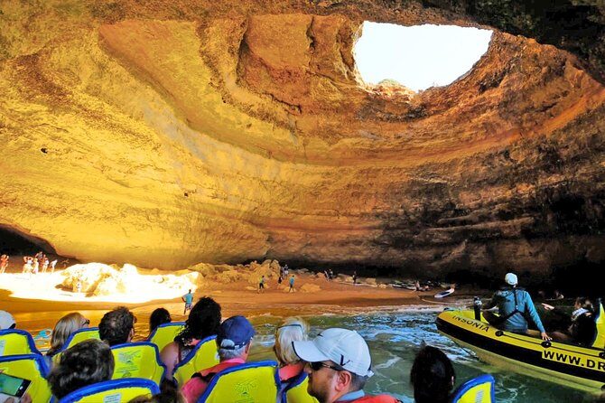Caves and Dolphin Watching Cruise from Albufeira - Swim time and sea conditions: what to plan for