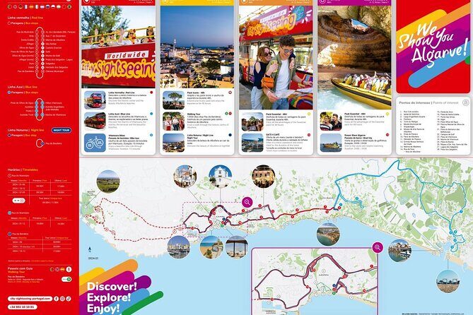 City Sightseeing Albufeira Hop-On Hop-Off Bus Tour - Castelo Evaristo, São Rafael, and the Tower of Medronheira area