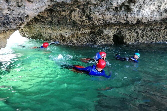 CLIFF JUMPING tour - Coasteering in Albufeira - Itinerary in plain terms: the four coastal stages