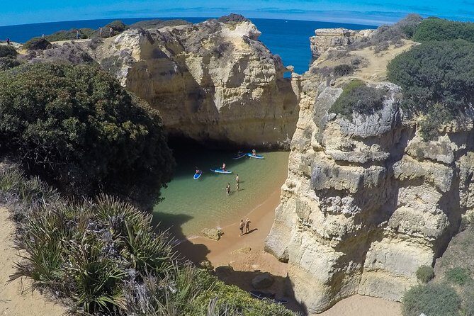 Cliffs & Caves Stand Up Paddle Adventure - Cliffs, caves, and the calm beach pause