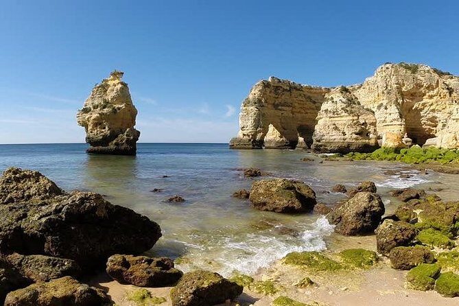 Discover The Algarve Region and The Local Gastronomy - Lagos: Walls, Praia do Camilo steps, and that postcard church-and-castle mix