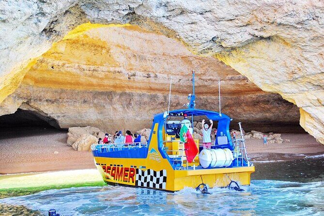 Dreamer Cave and Dolphins Boat Tour Ticket Albufeira - Two hours in Albufeira: fast, scenic, and focused on caves + dolphins