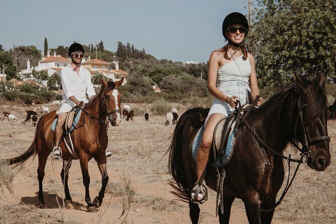 From Albufeira: Half-Day Hidden Gems & Horse Riding Tour - The Horse Ride Over Lagoon Views: what it feels like