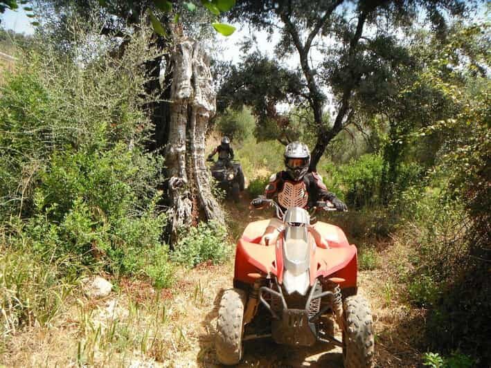From Albufeira: Paderne Adventure Quad Ride - Quinta Quads check-in: licenses, timing, and that €100 deposit