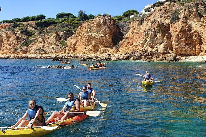 Guided Kayak Tour: Exploring Benagil Caves - Swim breaks: calm-water beach time and a second sea swim