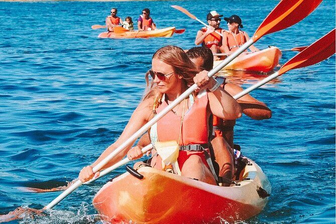 Kayak into the Hidden Caves and Secret Beaches - The desert beach break: your pause in the middle of the paddle