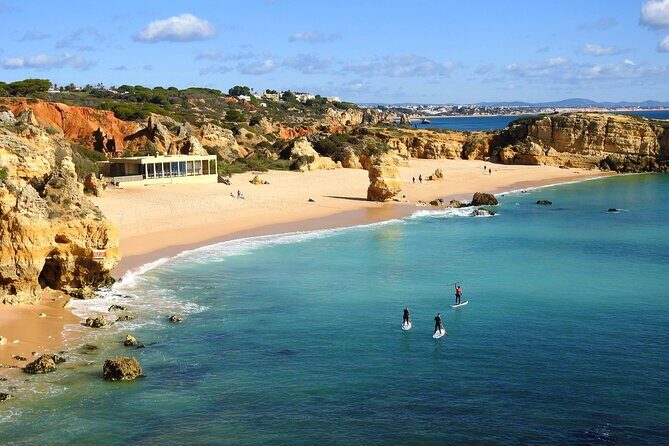 Paddle & Explore: Albufeira SUP Tour - Where you meet and how the lesson keeps you calm