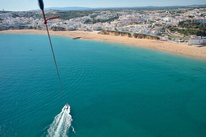 Parasailing from Albufeira Marina by Boat - Crew style: professional guidance that can calm nervous first-timers