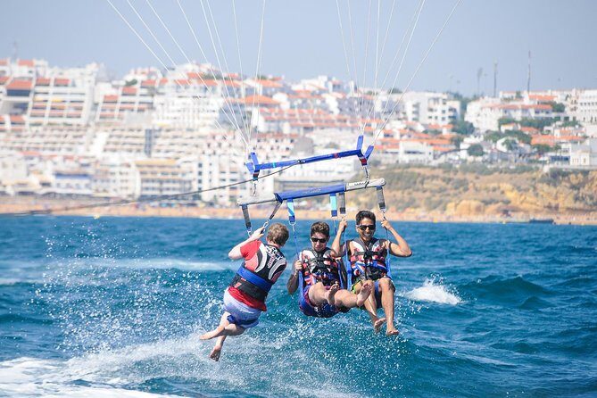 Parasailing from Albufeira Marina by Boat - Do you get wet? What to wear for a comfy takeoff and landing