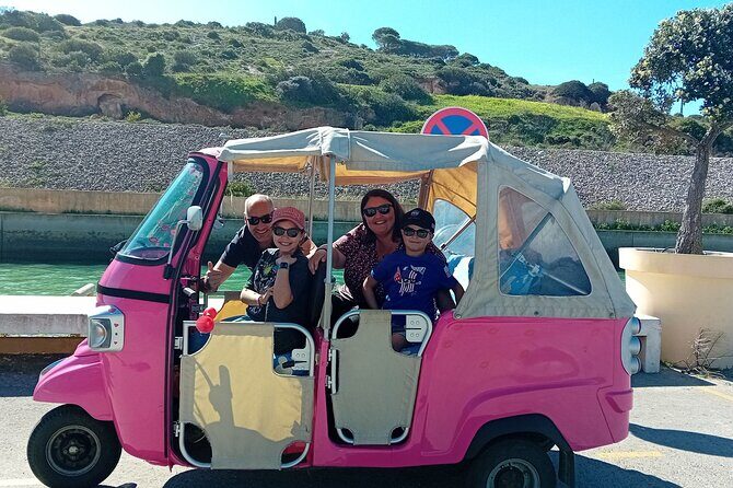 Private Albufeira Tuk Tuk Guided Tour - The route: six stops that pack in coastal views fast