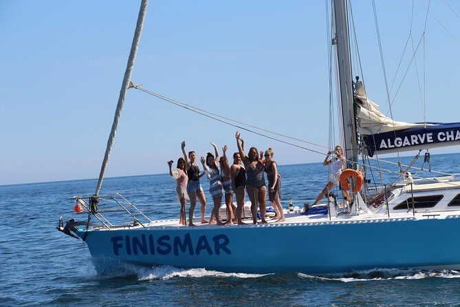 Yatch FINISMAR: 6 hours cruise with Beach BBQ (14passengers) - Why a small yacht beats the big catamaran day in Albufeira